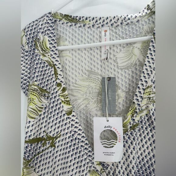 Anthropologie Daily Practice Montauk Mini Dress Stretch Beach Size SP - Picture 4 of 9